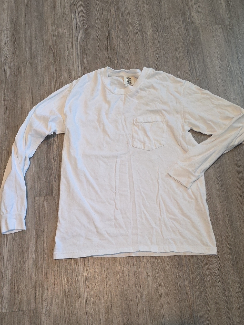 Comfort Colors Long Sleeved Tee With Pocket